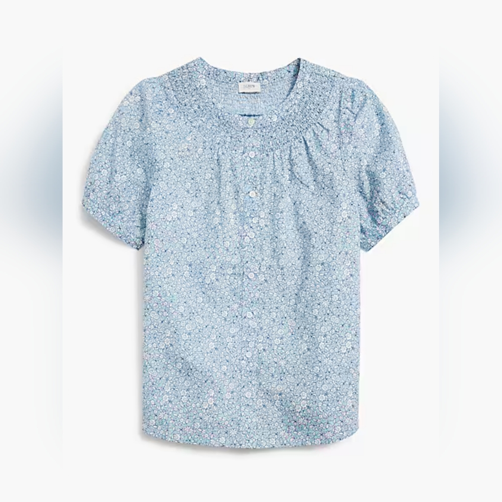 J.Crew Factory - Linen blend short sleeve top
